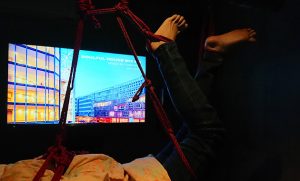緊縛体験　吊り